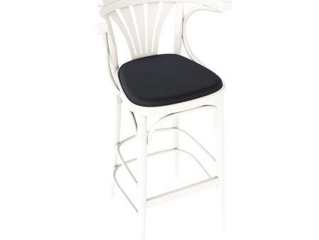 Barstool 135 - Seat Upholstered - Beech Pigment Frame Online Sale