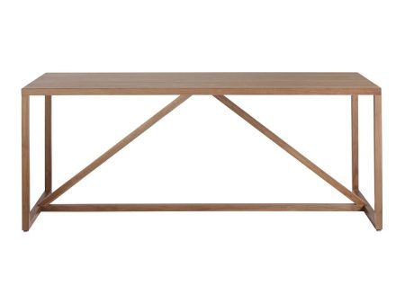 Strut Large Wood Table Discount