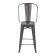 Counter Stool - High Backrest - Outdoor Online Hot Sale