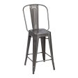 Counter Stool - High Backrest - Outdoor Online Hot Sale