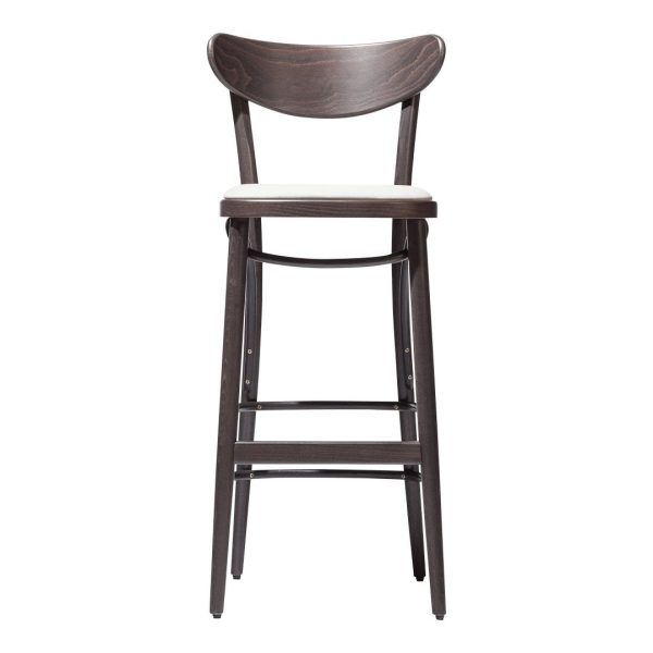 Banana Barstool 131 - Seat Upholstered - Beech Frame on Sale