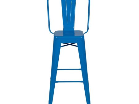 HGD80 Stool - High Backrest - Indoor Online Sale