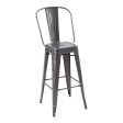 Bar Stool - High Backrest - Outdoor For Discount