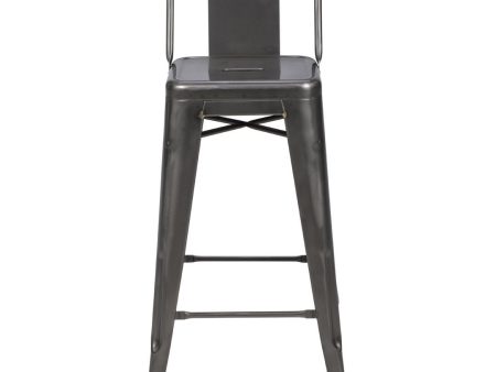 Small Backrest Stool - Outdoor Supply