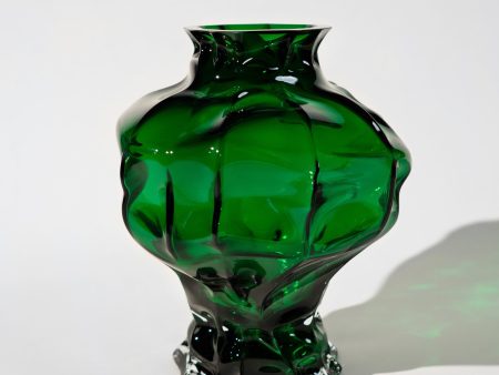 Ammonit Vase - Green Hot on Sale