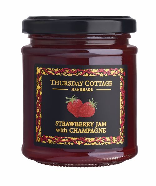 Thursday Cottage Strawberry and Champagne Jam 210g Hot on Sale