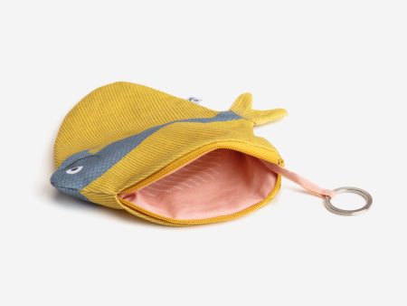 Fanfish Purse - Yellow Hot on Sale