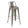 Small Backrest Stool - Outdoor Supply