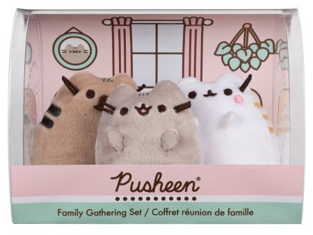 Pusheen Family Gathering Collector Set of 3, 3 in For Discount