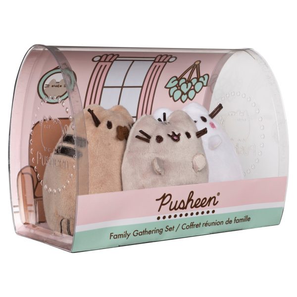 Pusheen Family Gathering Collector Set of 3, 3 in For Discount