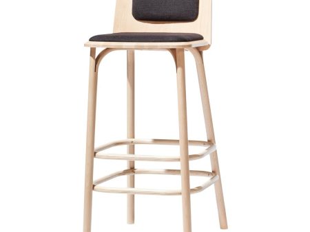 Split Barstool - Upholstered - Beech Frame Cheap