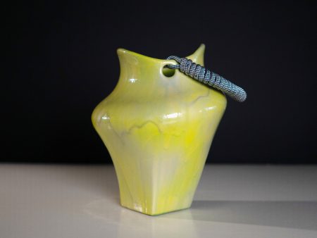 Vase with handle For Sale