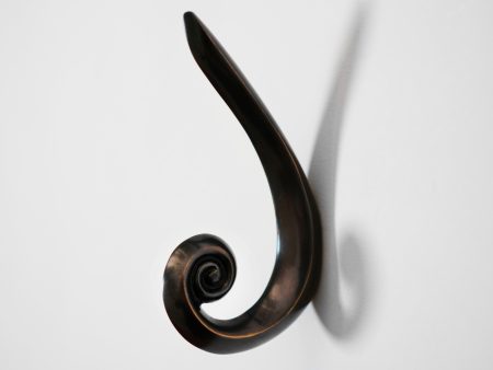 Noelle Hook - Antique Brass For Sale