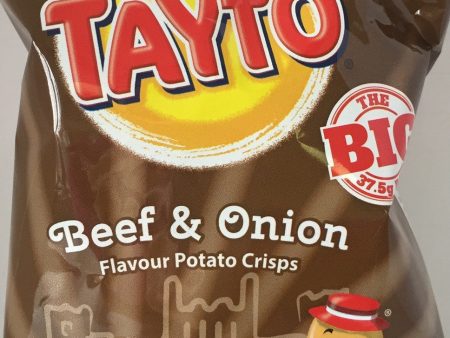 Tayto Beef & Onion Crisps x 6 For Sale