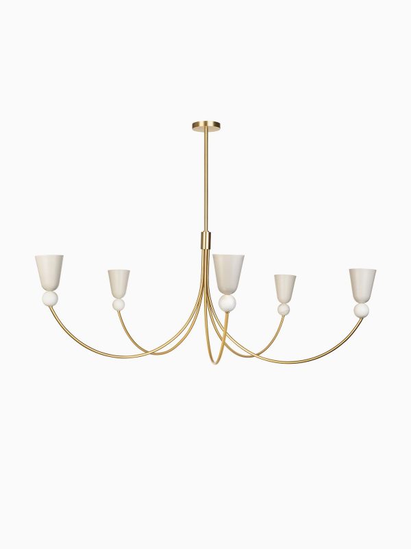 Grayson 5 Arm Chandelier For Cheap