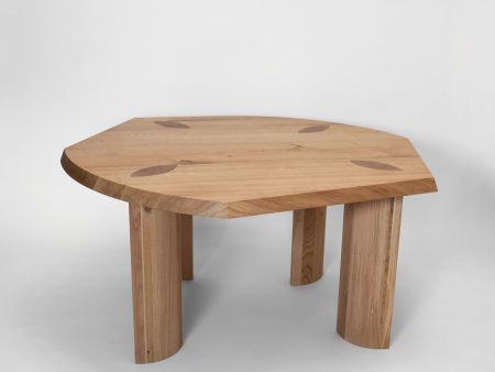 Gilbert Edge Dining Table - Oak For Sale