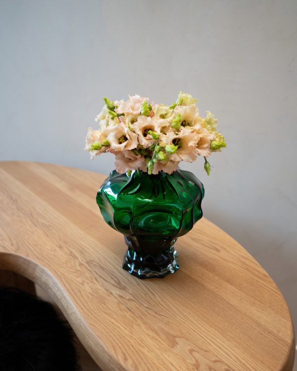 Ammonit Vase - Green Hot on Sale