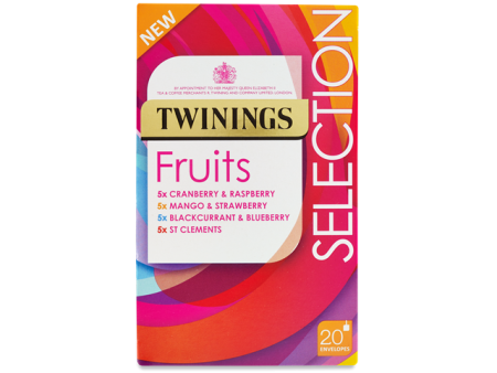 Twinings Fruit Selection Teabags 20ct Supply