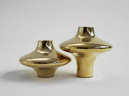 Doublet Candleholder - Small - Brass Fashion