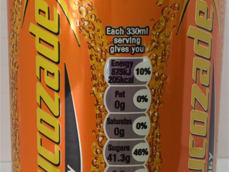 Lucozade Orange Can on Sale