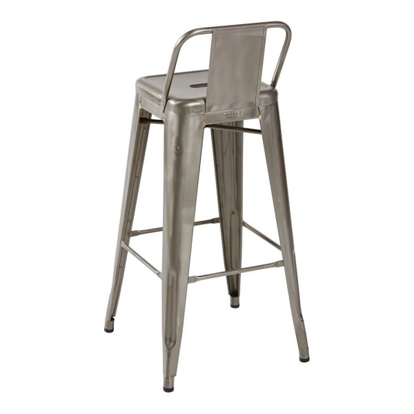 Small Backrest Stool - Outdoor Supply