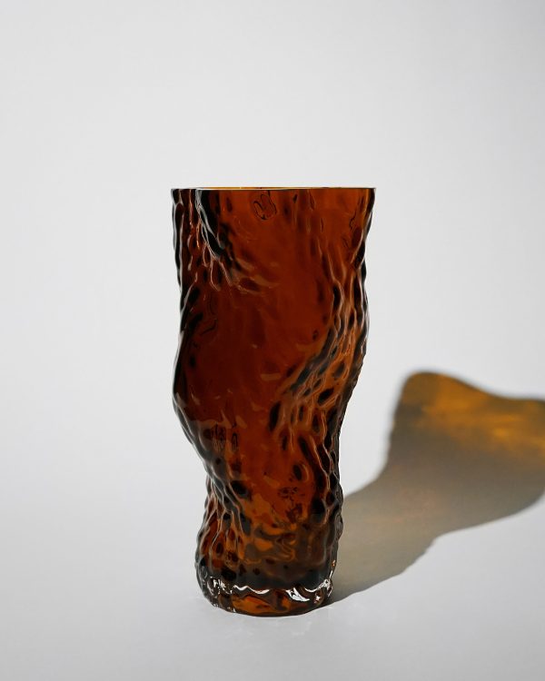 Ostrea Rock Glass Vase - Rust Sale